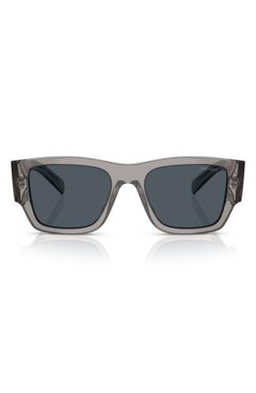 Prada 55mm Square Sunglasses in Dark Grey at Nordstrom