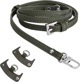 Generic Handbag Strap,PU Leather Tote Replacement - Adjustable Strap for Purse with 2 Buckles | for Women Shoulder Small Handbag