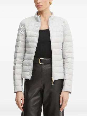 Patrizia Pepe Giacca trapuntata con zip - Grigio