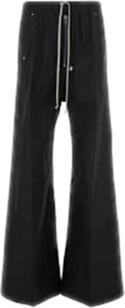 Rick Owens Tectual Track Pants voor Heren - Heren - Wijde Broeken - Zwart - L - Broeken