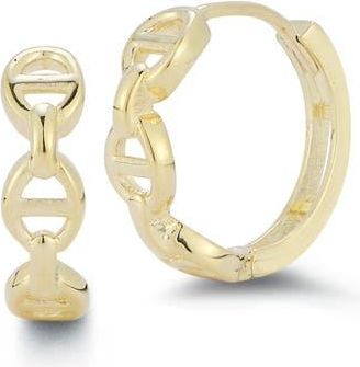 Ember Fine Jewelry 14K Gold Mariner Huggie Hoop Earrings at Nordstrom Rack