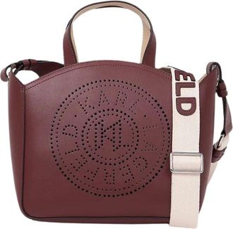 Karl Lagerfeld K/Circle Small Tote - Bags - Mujer - Marr&oacute;n - ONE SIZE