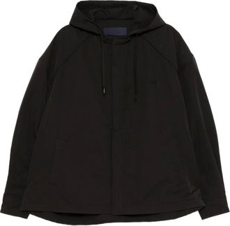 Juun.J Giacca con logo ricamato - Nero