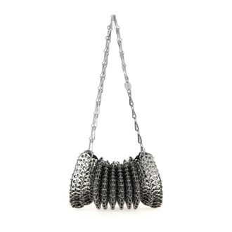 Paco Rabanne Bolso de Hombro Metalic&oacute;n - Bags - Mujer - Gris - ONE SIZE