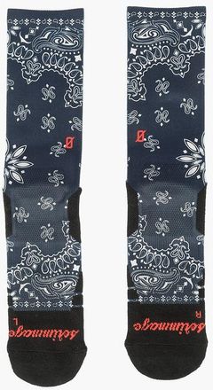 Scrimmage Embroidered BANDANA Socks size 45-48