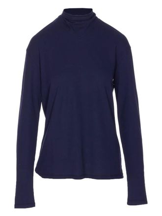 Christophe Lemaire Long Sleeve Foulard Top