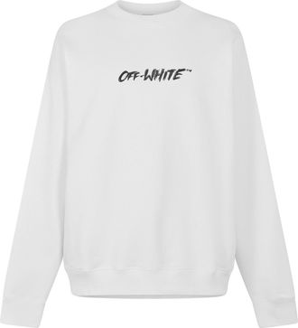 Off-white Mens Off White Crew Sweatshirt in - Size Large