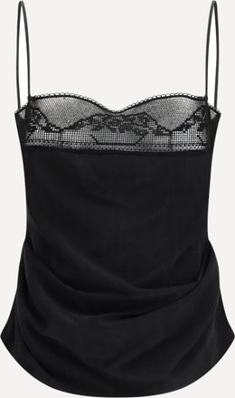 Magda Butrym Silk draped Top Female 40