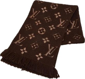 Louis Vuitton Pre-owned Scarves, female, Brown, Size: ONE SIZE Pre-owned Stole
