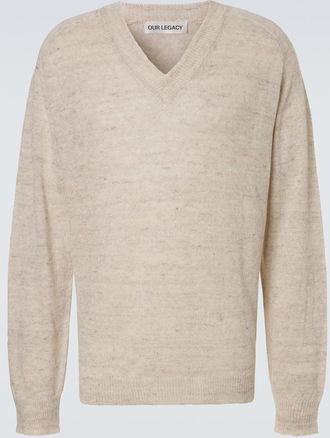 Our Legacy Pullover Rue in lino e cotone
