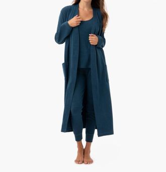 Under The Canopy Organic Robe In Teal