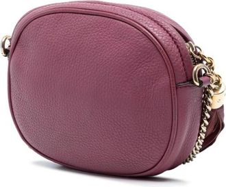 Gucci Pre-owned Leren Crossbodytas - Dames - Vintage Schoudertas - Roze - ONE Size - Leer - Vintage