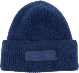 Jacquemus Le Bonnet Gros Grain beanie - unisex - Polyamide/Wool/Alpaca - One Size - Blue