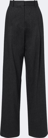 Khaite August wool and cashmere wide-leg pants