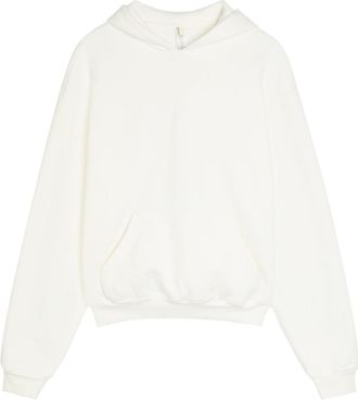 SKIMS Cotton-fleece Classic Hoodie - Off White - L (UK16-18)