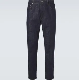 Brunello Cucinelli Mid-rise slim jeans