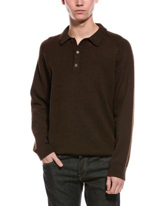 Slate & Stone Raglan Polo Sweater