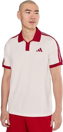 adidas Heritage Tennis Polo Shirt Mens Clothing Chalk White : 2XL, Elastane/Polyester
