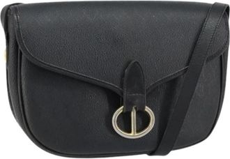Dior Pre-owned Vintage Schoudertas - Dames - Vintage Schoudertas - Zwart - ONE Size - Leer - Vintage