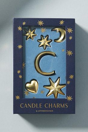 Anthropologie Monogram Candle Charms