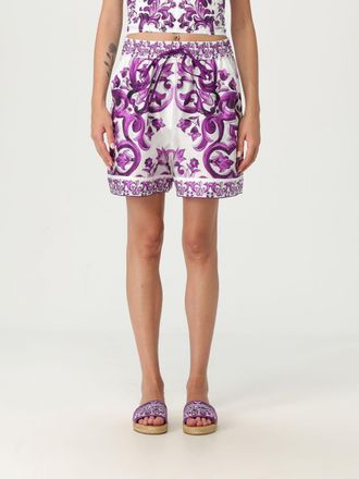 Dolce & Gabbana Shorts DOLCE & GABBANA Woman color Violet