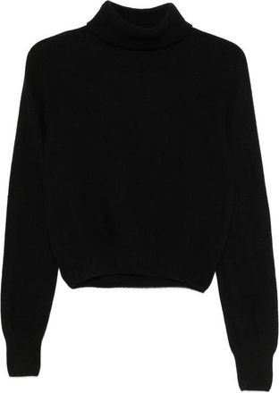 BASERANGE Roll-neck Ribbed-trim Sweater