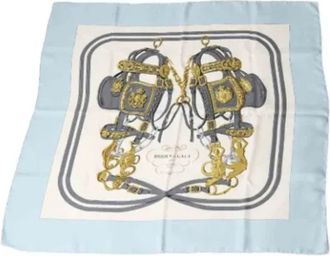 Herm&egrave;s Pre-owned Fabric scarves - Dames - Vintage Accessoires - Veelkleurig - ONE Size - Vintage