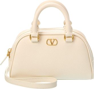 Valentino Vlogo Signature Mini Leather Shoulder Bag