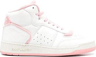 Saint Laurent Casual Sneakers voor Dagelijks Gebruik - Dames - Sneakers - Wit - 38 1/2 EU - Schoenen