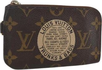 Louis Vuitton Pre-owned Mini Bags, female, Brown, Size: ONE SIZE Pre-owned Canvas Mini Bag