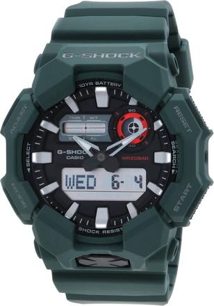 Casio G-Shock Alarm World Time Quartz Analog-Digital Black Dial Mens Watch GA-010-2ADR