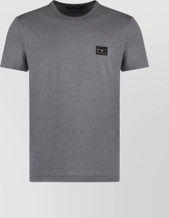 Dolce & Gabbana crew-neck ribbed t-shirt short sleeves