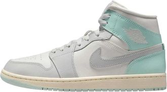 Nike Jordan 1 Mid - Heren - Fitnessschoenen - Blauw - 36 1/2 EU - Leer - Fitness