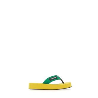 Coperni Flip Flops, female, Green, Size: 10 US Foam Flip Flops
