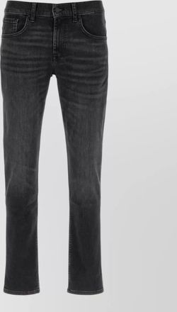 7 For All Mankind stretch denim slimmy tapered leg jeans