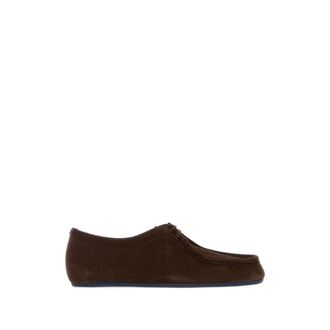 Jil Sander Veterschoen Plat - Heren - Veterschoenen - Bruin - 41 EU - Schoenen