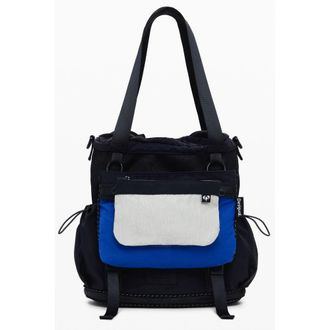 Desigual Zwarte Polyester Vrouwen Convertible Tas