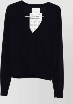 Extreme Cashmere knit pullover v neck long sleeve