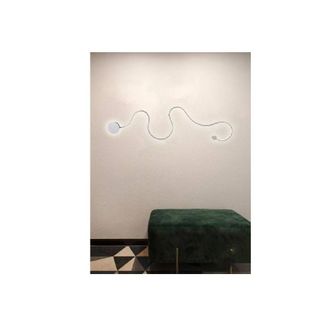 Trade Shop Trade Shop - Applique Led 28 W Lampada Parete En Nastro Bianco Luce Calda Fredda Natural E69-b