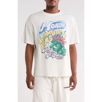 Honor The Gift Comm Arts Creative Graphic T-Shirt in Bone at Nordstrom Rack, Size Xx-Large