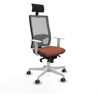 Piqueras y Crespo Piqueras Y Crespo Horna Silla De Oficina Marr&oacute;n Ergon&oacute;mica