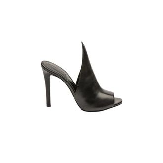 Kendall + Kylie Heeled Mules - Dames - Muiltjes - Zwart - 35 EU - Leer - Schoenen