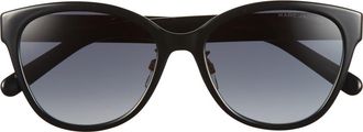 Marc Jacobs 55mm Gradient Cat Eye Sunglasses in Black at Nordstrom Rack