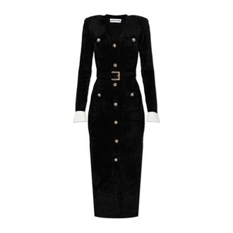 Self Portrait Vestido de Punto - Dresses - Mujer - Negro - XS