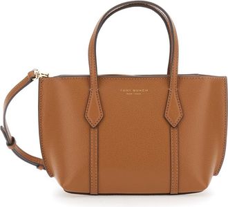 Tory Burch Brown Perry Mini Tote
