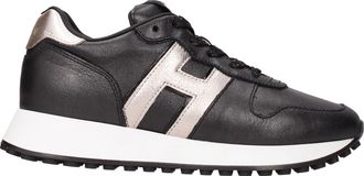 Hogan Sneakers Women Leder Grau/Asphalt