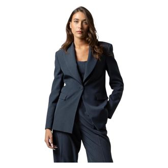 Kocca Dames, Jassen, Blauw, Maat: XL Leer