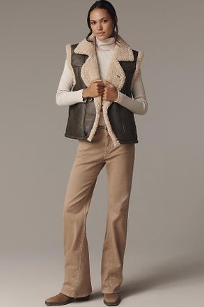 Pilcro Essential Low-Rise Flare Pants