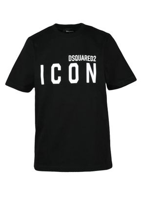 Dsquared2 Black Women Cotton T-shirt
