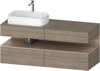 Duravit Duravit Qatego Consola Mueble Bajo Lavabo, 2 Extensiones, 2